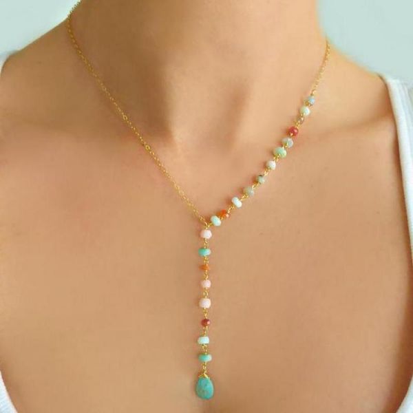 chains bohemia necklace beads jewelry women y pendant on neck choker gold silver color collier long boho beach
chains bohemia necklace beads jewelry women y pendant on neck choker gold silver color collier long boho beach
