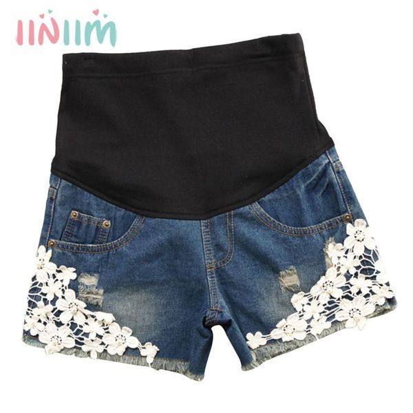 maternity bottoms iiniim summer pregnant women shorts low waist with patchwork flower and embroidery rivet decoration denim pants /l/xl/xxl, White
maternity bottoms iiniim summer pregnant women shorts low waist with patchwork flower and embroidery rivet decoration denim pants /l/xl/xxl, White