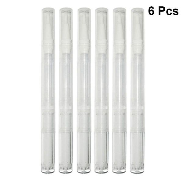 storage bottles & jars 6pcs 3ml transparent pens empty nail oil pen with brush tip cosmetic lip gloss container applicators eyelash growth l
storage bottles & jars 6pcs 3ml transparent pens empty nail oil pen with brush tip cosmetic lip gloss container applicators eyelash growth l