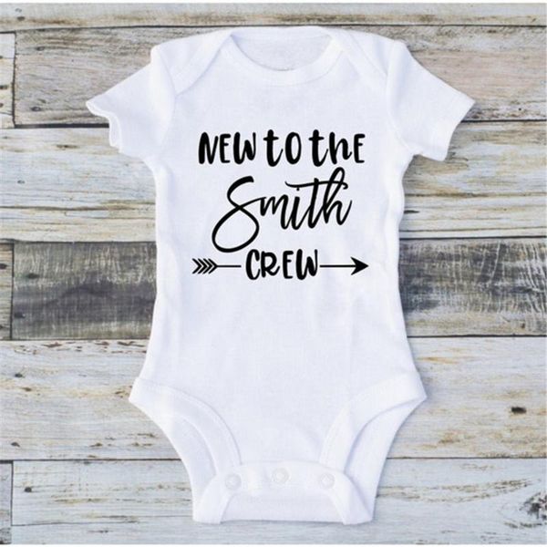 custom to the crew onesie announcement baby shirt personalized onsie your text logo white women's jumpsuits & rompers, Black;white
custom to the crew onesie announcement baby shirt personalized onsie your text logo white women's jumpsuits & rompers, Black;white