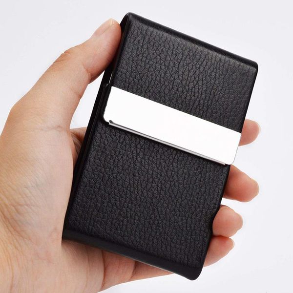 card holders women men stainless steel box wallet slim buckle fashion holder case purse leather housekeeper cover, Brown;gray
card holders women men stainless steel box wallet slim buckle fashion holder case purse leather housekeeper cover, Brown;gray