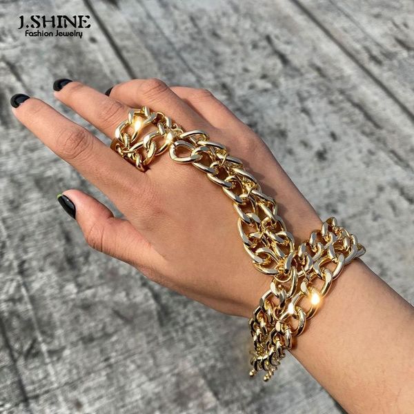 charm bracelets jshine punk tassel chain bangle for women men vintage thick aluminum bracelet on back of hand statement jewelry, Golden;silver
charm bracelets jshine punk tassel chain bangle for women men vintage thick aluminum bracelet on back of hand statement jewelry, Golden;silver