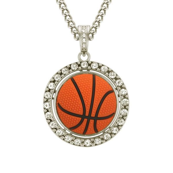 pendant necklaces 1pc basketball hip hop necklace with link chain bling men's jewelry for gift, Silver
pendant necklaces 1pc basketball hip hop necklace with link chain bling men's jewelry for gift, Silver