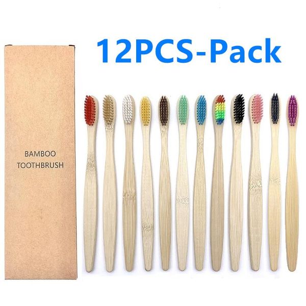 smart electric toothbrush 10/12pcs colorful natural bamboo tooth brush set soft bristle charcoal teeth eco toothbrushes dental oral care
smart electric toothbrush 10/12pcs colorful natural bamboo tooth brush set soft bristle charcoal teeth eco toothbrushes dental oral care
