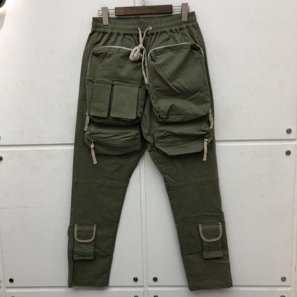 men's pants 2021fw multi-pocket men women quality drawstring high street cargo three-dimensional tailoring casual overalls, Black
men's pants 2021fw multi-pocket men women quality drawstring high street cargo three-dimensional tailoring casual overalls, Black