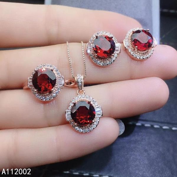 fine jewelry natural garnet 925 sterling silver women pendant necklace ring earrings set support test luxury noble bracelet, &, Black
fine jewelry natural garnet 925 sterling silver women pendant necklace ring earrings set support test luxury noble bracelet, &, Black