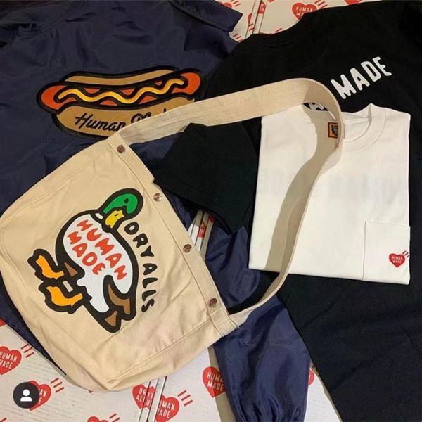 backpack 2021fw human made bag men women quality canvas cartoon duck print backpacks embroidery bags
backpack 2021fw human made bag men women quality canvas cartoon duck print backpacks embroidery bags