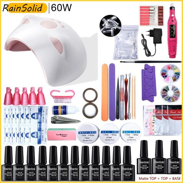 nail art kits professional uv gel polish set 60w led lamp dryer manicure with drill machine 12/6 pcs poly tool
nail art kits professional uv gel polish set 60w led lamp dryer manicure with drill machine 12/6 pcs poly tool