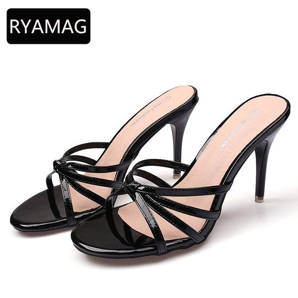sandals ryamag big size 41 women patent leather pumps silk satin pointy toe crystal high heels shoes slip on wedding sandal, Black
sandals ryamag big size 41 women patent leather pumps silk satin pointy toe crystal high heels shoes slip on wedding sandal, Black