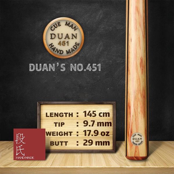 china duan's cue snooker 100% all handmade professional billiard black 8 athelete use 9.7mm tip stick no.451 cues
china duan's cue snooker 100% all handmade professional billiard black 8 athelete use 9.7mm tip stick no.451 cues