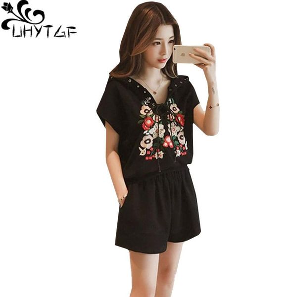 oversized summer 2 piece outfits for women hooded embroidered short-sleeved t-shirt shorts sets female tracksuit 400 women's tracksuit, Gray
oversized summer 2 piece outfits for women hooded embroidered short-sleeved t-shirt shorts sets female tracksuit 400 women's tracksuit, Gray