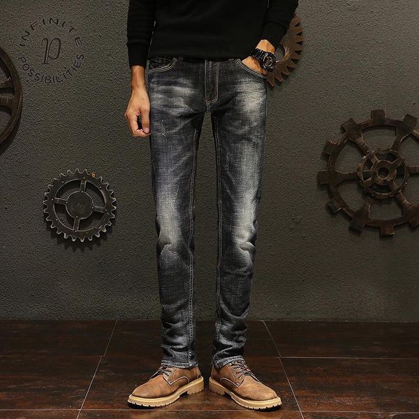 arrivals men's jeans ripped denim pants fashion casual loose trousers, Blue
arrivals men's jeans ripped denim pants fashion casual loose trousers, Blue
