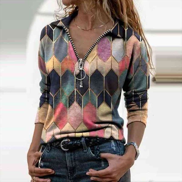 loose zippers print plaid womens blouses clothing office spring v neck long sleeves female casual color, White
loose zippers print plaid womens blouses clothing office spring v neck long sleeves female casual color, White