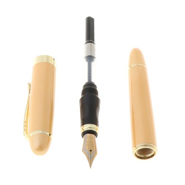 jinhao x450 fountain pens medium nib pen gold trim quality chic writing gift 581a
jinhao x450 fountain pens medium nib pen gold trim quality chic writing gift 581a