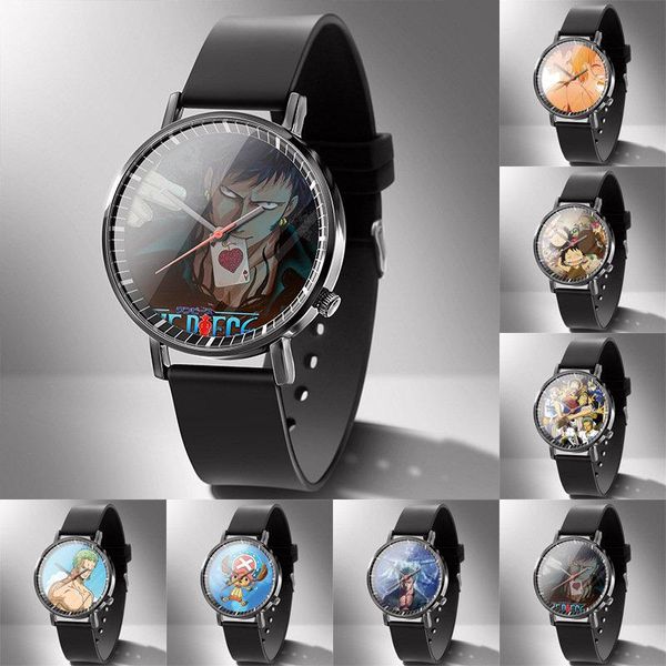 wristwatches 2021 arrival anime one piece luffy zoro sanji nami for women watch watches quartz wristwatch female clock brithday gifts 02, Slivery;brown
wristwatches 2021 arrival anime one piece luffy zoro sanji nami for women watch watches quartz wristwatch female clock brithday gifts 02, Slivery;brown