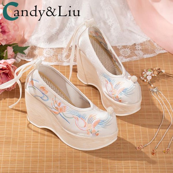 dress shoes original ancient women's head spring model addition high-level elements ultra-high heel embroidered, Black
dress shoes original ancient women's head spring model addition high-level elements ultra-high heel embroidered, Black