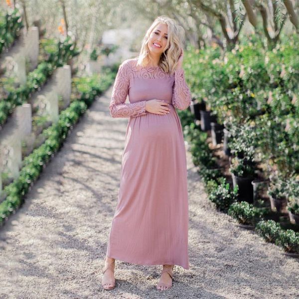 pregnancy dress long sleeve maternity gown nursing dresses clothes plus pregnant woman vestidos pure color lace hollow dress1, White
pregnancy dress long sleeve maternity gown nursing dresses clothes plus pregnant woman vestidos pure color lace hollow dress1, White