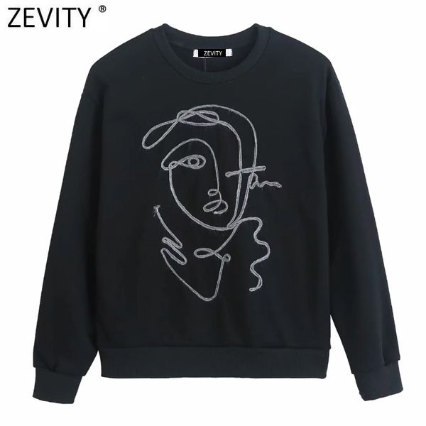 zevity women fashion girl appliques casual slim sweatshirts female basic fall o neck knitted hoodies chic pullover h519 210419, Black
zevity women fashion girl appliques casual slim sweatshirts female basic fall o neck knitted hoodies chic pullover h519 210419, Black