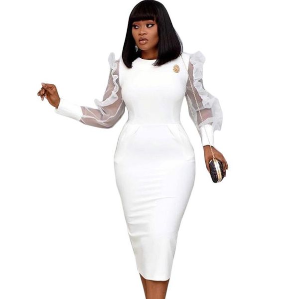 ethnic clothing 2021 summer elegent african women o-neck long sleeve plus size knee-length dress, Red
ethnic clothing 2021 summer elegent african women o-neck long sleeve plus size knee-length dress, Red