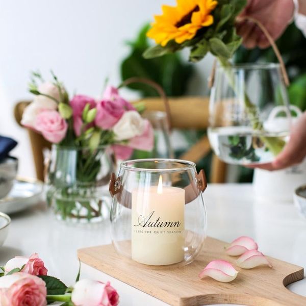 vases clear glass vase with leather handle tableflower container flowerpot plant bottle organizer storage jar home decoration
vases clear glass vase with leather handle tableflower container flowerpot plant bottle organizer storage jar home decoration