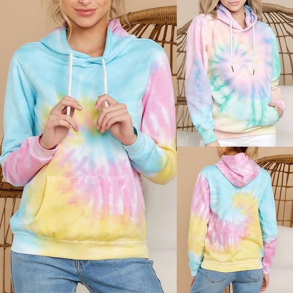 women's hoodies & sweatshirts women ladies fashion colorful tie dye printed long sleeve hooded autumn, Black
women's hoodies & sweatshirts women ladies fashion colorful tie dye printed long sleeve hooded autumn, Black
