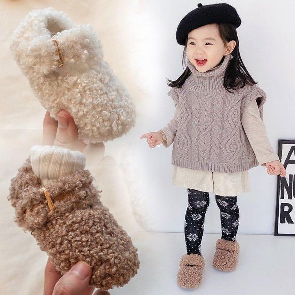 autumn winter baby girls wool boots solid color children' bootwears kids casual shoes brown beige, Black;grey
autumn winter baby girls wool boots solid color children' bootwears kids casual shoes brown beige, Black;grey