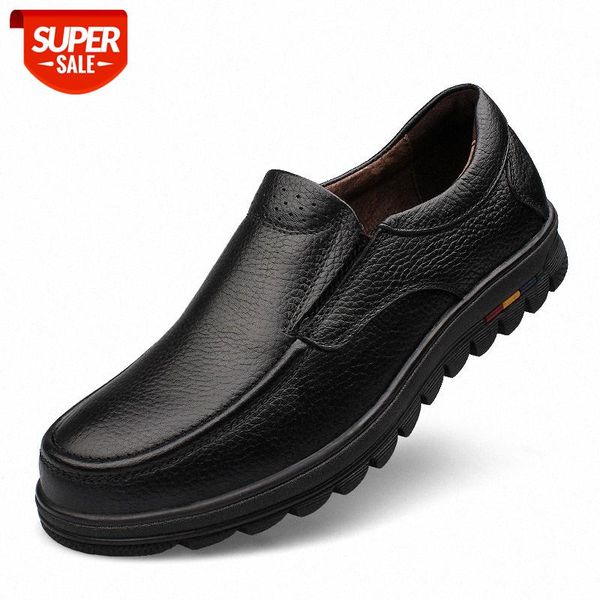 mid-autumn winter peas shoes men's casual leather first layer cow breathable soft sole driving loafers #x34l, Black
mid-autumn winter peas shoes men's casual leather first layer cow breathable soft sole driving loafers #x34l, Black