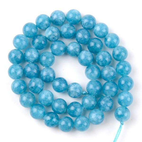 other 6/8/10/12mm natural blue chalcedony jades stone round loose spacer beads for jewelry making diy bracelet necklace handmade
other 6/8/10/12mm natural blue chalcedony jades stone round loose spacer beads for jewelry making diy bracelet necklace handmade