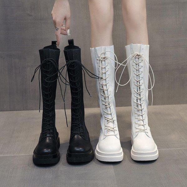 boots women over knee round toe female shoes luxury designer boots-women lace up over-the-knee ladies rubber fashion autumn 2021, Black
boots women over knee round toe female shoes luxury designer boots-women lace up over-the-knee ladies rubber fashion autumn 2021, Black