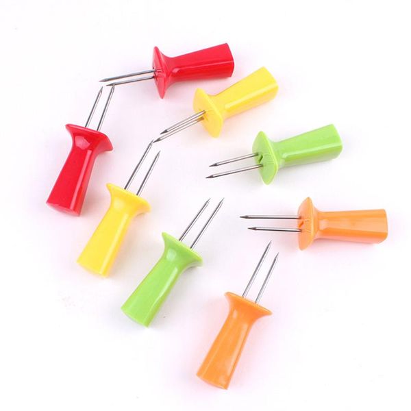 8pcs stainless steel corn fork grilling skewers barbecue piece fruit cob sticks for camping picnic (random forks
8pcs stainless steel corn fork grilling skewers barbecue piece fruit cob sticks for camping picnic (random forks