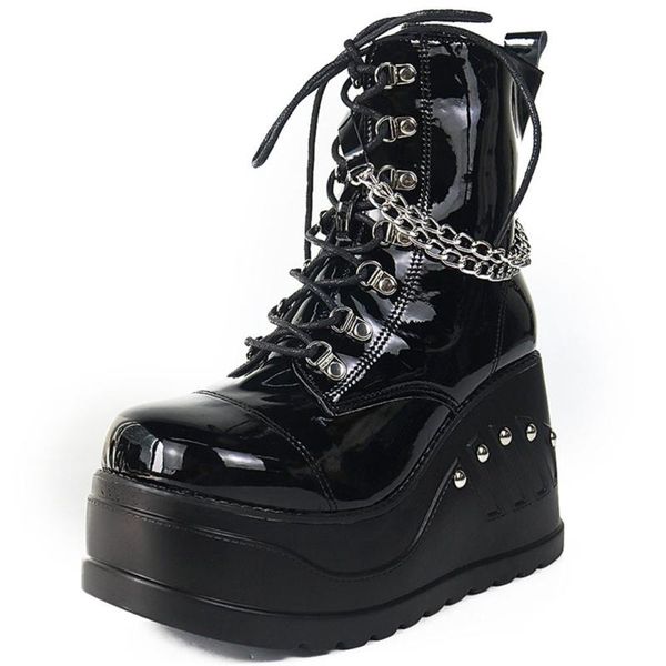 boots brand great quality 2021 big size 43 black gothic cool style ankle women punk high heels platform wedges shoes
boots brand great quality 2021 big size 43 black gothic cool style ankle women punk high heels platform wedges shoes
