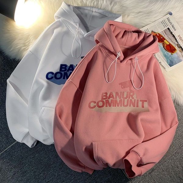 women's hoodies & sweatshirts letters print hoodies women thicken autumn winter sweaters with hoodie harajuku vintage woman's pull, Black
women's hoodies & sweatshirts letters print hoodies women thicken autumn winter sweaters with hoodie harajuku vintage woman's pull, Black