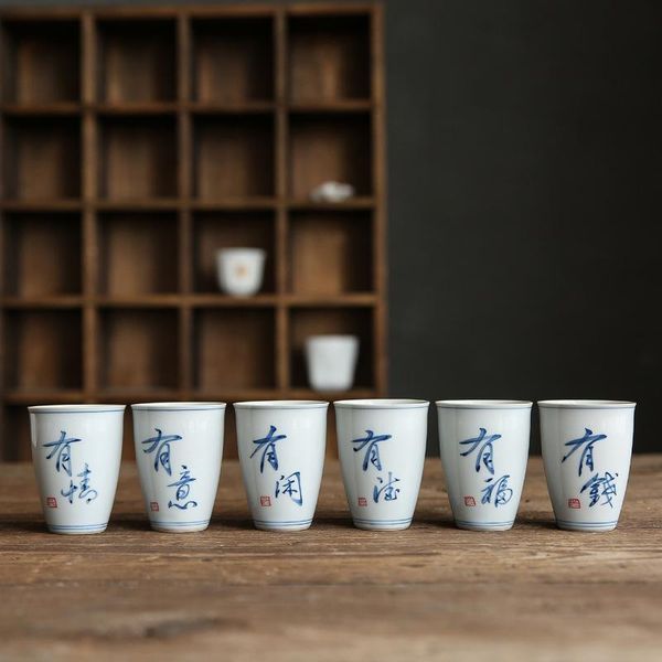 party favor hand-painted calligraphy tea cup fragrance-smelling tall literati ware single set tasting
party favor hand-painted calligraphy tea cup fragrance-smelling tall literati ware single set tasting