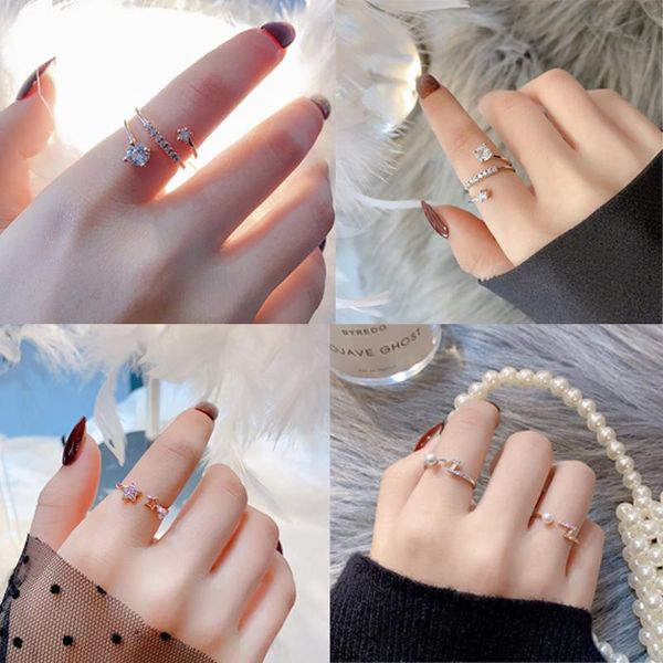 cluster rings bacolod adjustable rose gold silver color for women 2021 fashion wedding engagement birthday jewelry crystal pearls ring, Golden;silver
cluster rings bacolod adjustable rose gold silver color for women 2021 fashion wedding engagement birthday jewelry crystal pearls ring, Golden;silver