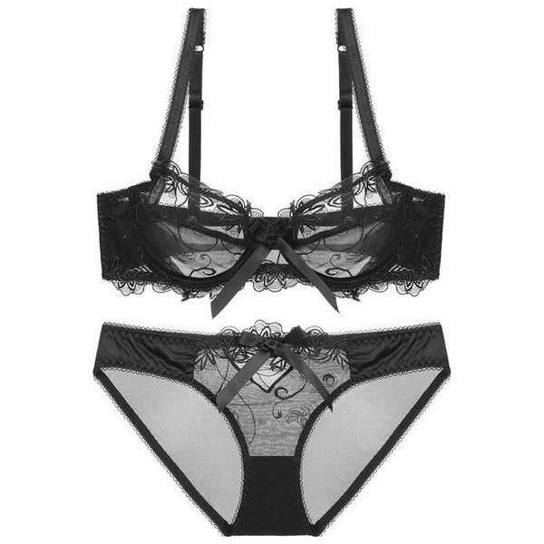 bras sets bra & brief lingerie ultra thin transparent embroidery breathable lace underwear, Red;black
bras sets bra & brief lingerie ultra thin transparent embroidery breathable lace underwear, Red;black