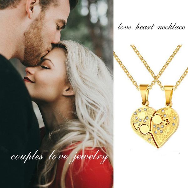 pendant necklaces male female symbol puzzle heart necklace for women men couple love forever wedding stainless steel jewelry, Silver
pendant necklaces male female symbol puzzle heart necklace for women men couple love forever wedding stainless steel jewelry, Silver