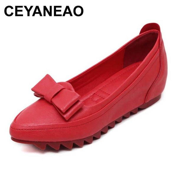 dress shoes ceyaneao adies casual lace up height increasing wedge fashion bow pointed toe women wedges high heels woman, Black
dress shoes ceyaneao adies casual lace up height increasing wedge fashion bow pointed toe women wedges high heels woman, Black