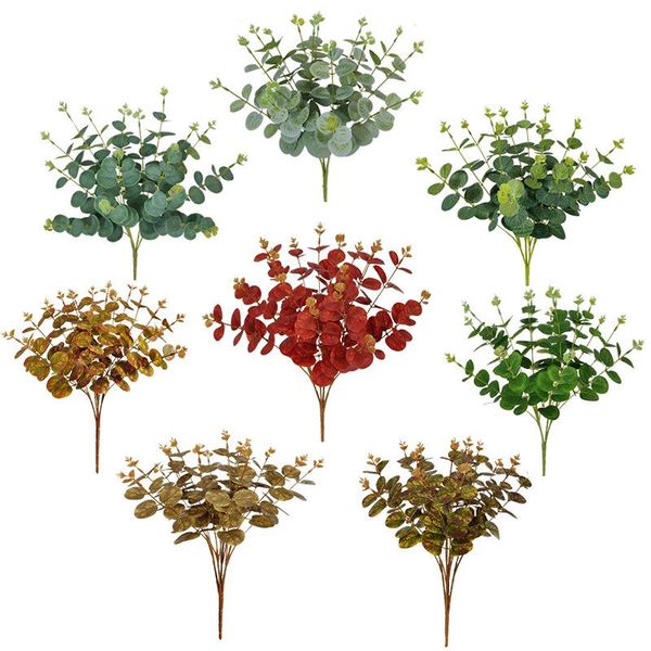 decorative flowers & wreaths 1bunch 46cm eucalyptus artificial plants green grass flower plant wedding home decoration table decors
decorative flowers & wreaths 1bunch 46cm eucalyptus artificial plants green grass flower plant wedding home decoration table decors