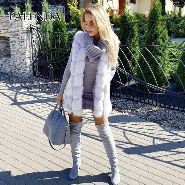 women's vests 2021 women faux fur vest long style fashion solid streetstyle s-3xl size, Black;white
women's vests 2021 women faux fur vest long style fashion solid streetstyle s-3xl size, Black;white