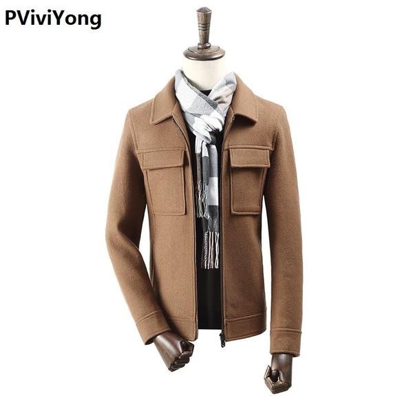 men's wool & blends pviviyong 2021 arrival autumn&winter trench coat men,men's turn-down collar jackets men plus-size m-4xl 190, Black
men's wool & blends pviviyong 2021 arrival autumn&winter trench coat men,men's turn-down collar jackets men plus-size m-4xl 190, Black
