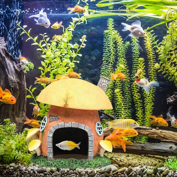 decorations resin artificial rockery mushroom house fish tank landscape ornament cave tortoise avoids ornaments
decorations resin artificial rockery mushroom house fish tank landscape ornament cave tortoise avoids ornaments