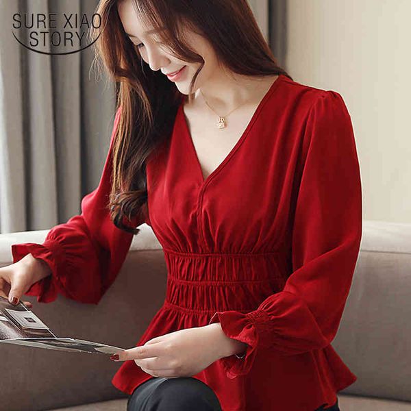 shirts casual ruffle spring fashion women chiffon blouses short sleeve v-neck office lady plus size 7892 50 210417, White
shirts casual ruffle spring fashion women chiffon blouses short sleeve v-neck office lady plus size 7892 50 210417, White