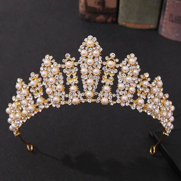 hair clips & barrettes wedding accessories bride headdress pearl crown tiara headbands decorations bridal band ornaments, Golden;silver
hair clips & barrettes wedding accessories bride headdress pearl crown tiara headbands decorations bridal band ornaments, Golden;silver
