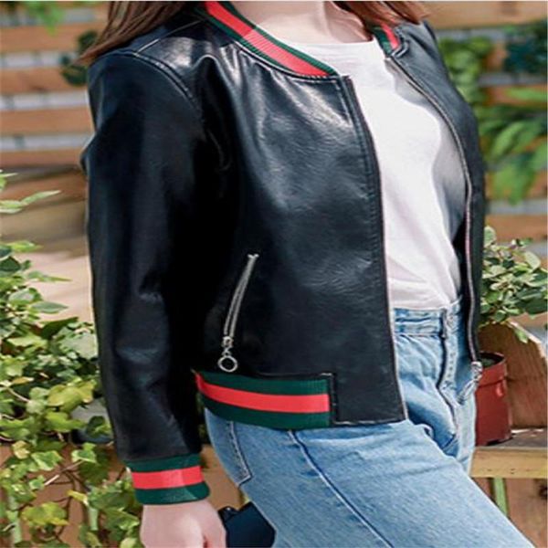 women's leather & faux european and american women spring autumn short jacket artificial small student fashion casual baseball, Black
women's leather & faux european and american women spring autumn short jacket artificial small student fashion casual baseball, Black