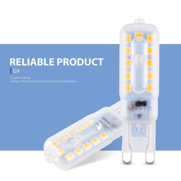 bulbs 6pcs mini g9 led lamp 220v corn bulb 3w ampoule 5w lampada candle light replace halogen 240v 2835smd
bulbs 6pcs mini g9 led lamp 220v corn bulb 3w ampoule 5w lampada candle light replace halogen 240v 2835smd