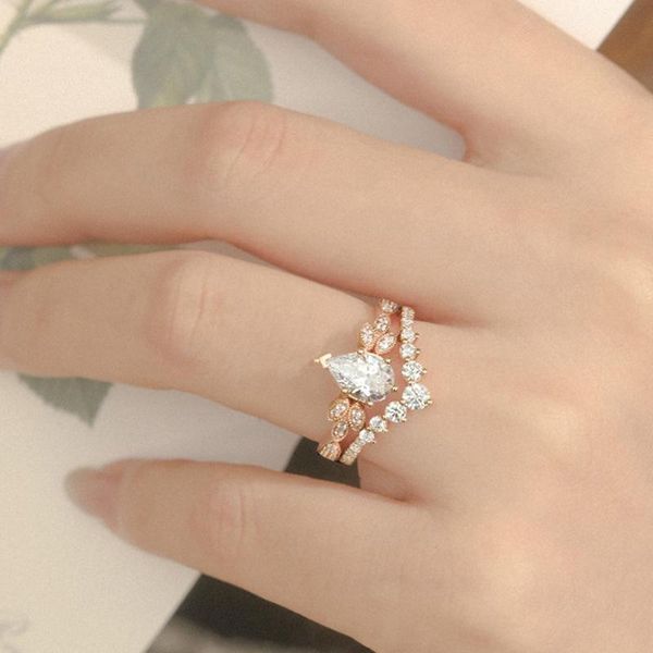 wedding rings fashion ring exquisite leaf aesthetic jewelry inlay water drop crystal zircon charm female engagement statement gifts, Slivery;golden
wedding rings fashion ring exquisite leaf aesthetic jewelry inlay water drop crystal zircon charm female engagement statement gifts, Slivery;golden