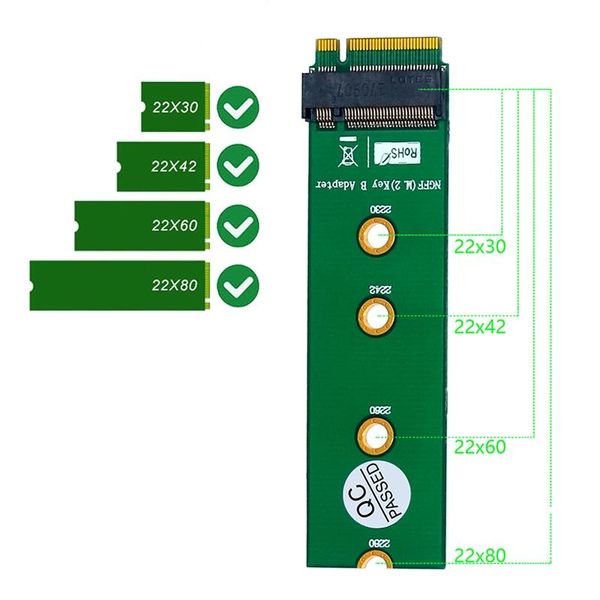 computer cables & connectors m.2 ngff key b to adapter riser card for sata-bus ssd m2 wifi cards
computer cables & connectors m.2 ngff key b to adapter riser card for sata-bus ssd m2 wifi cards