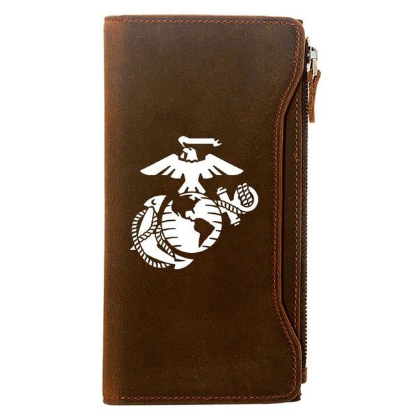 wallets u.s. marine corps design holder package genuine leather zipper wallet men casual long clutch purse, Red;black
wallets u.s. marine corps design holder package genuine leather zipper wallet men casual long clutch purse, Red;black