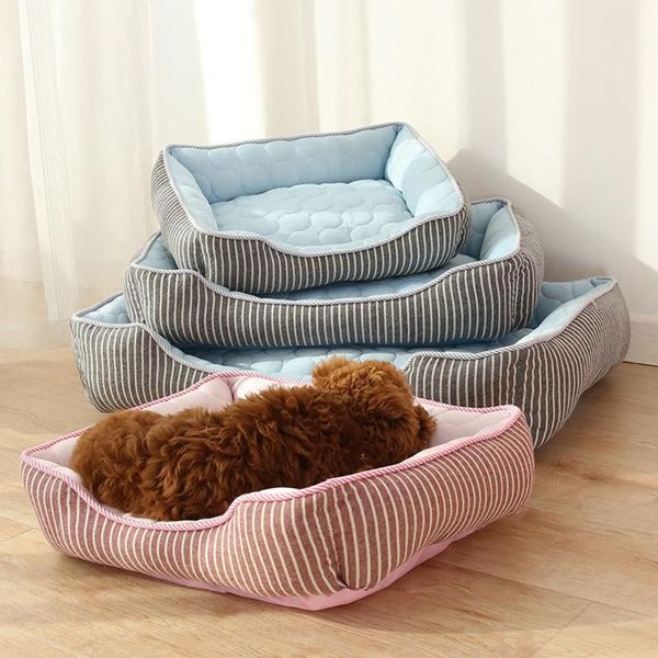stripe dog sofa for large small dogs bed pet mat soft mats kennel cat puppy warm house breathable beds kennels & pens
stripe dog sofa for large small dogs bed pet mat soft mats kennel cat puppy warm house breathable beds kennels & pens