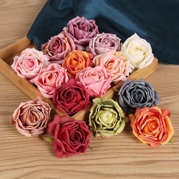 decorative flowers & wreaths 10pcs 8cm silk artificial flower vintage rose heads for wedding party decoration diy wreath accessories fake cr
decorative flowers & wreaths 10pcs 8cm silk artificial flower vintage rose heads for wedding party decoration diy wreath accessories fake cr